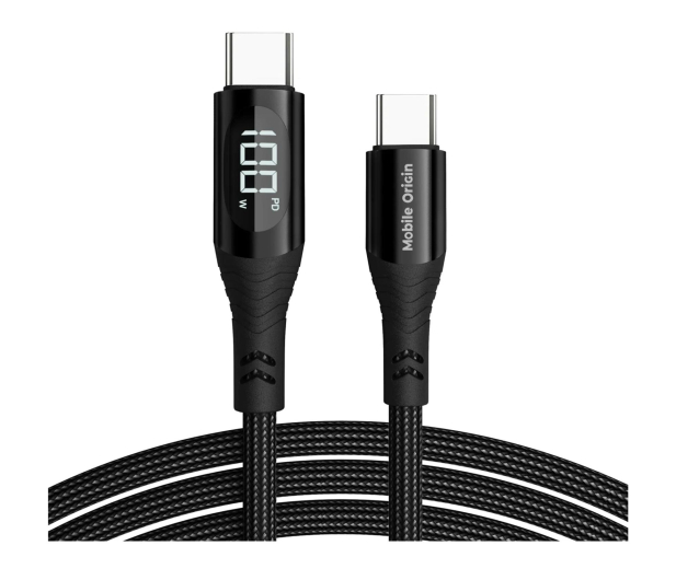 Mobile Origin Display Cable USB-C to USB-C 1,5m CB2 100W MO-100WDC-CB2 - 1368357 - zdjęcie